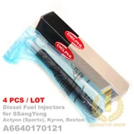 4PCS Delphi Crdi Injector EJBR04501D 6640170121 Ssangyong Actyon Kyron Rexton. Fixed Price $628.15.
