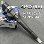4PCS Bosch Oem Diesel Fuel Injector 0445110217 For 2005-06 Jeep Liberty Crd 2.8L. Fixed Price $450.00.