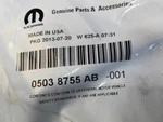 Chrysler Fuel Injector Cvr 05038755AB New Oem. Fixed Price $19.64.