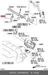 Genuine Oe Fuel Injector, 232090H070 For Toyota 23209-0H070. Fixed Price $33.96.
