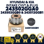 Genuine Oem Hyundai Kia 243502GGA0 Intake Cvvt With Plug = 243502GGB0. Fixed Price $255.00.