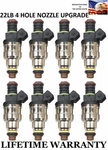 22LB 4 Hole Upgraded Bosch 8X Fuel Injectors For Corvette Camaro 5.0L 5.7L. Fixed Price $195.00.
