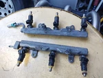 2004-2008 Acura Tl Fuel Injectors With Rails. Fixed Price $30.00.