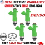 Genuine Set Denso Fuel Injectors For 2007-2014 Nissan & Infiniti I4 V6. Fixed Price $119.00.