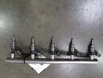 Lamborghini Gallardo, Lh, Left Fuel Rail, With Injectors, P/n 07L133315G, Used. Fixed Price $450.00.