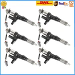 6X Fuel Injectors 23670-E0400 295050-0230 For Hino J08E Truck Kobelco Excavator. Fixed Price $683.91.