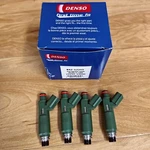 New 4X Denso Fuel Injectors For Toyota Corolla Celica 1.8L 2000-2007 23250-22040. Fixed Price $62.99.
