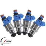 X Fuel Injectors INP-009 For 1990-94 Mitsubishi Eclipse Eagle Talon 2.0L 4G63T. Fixed Price $144.00.