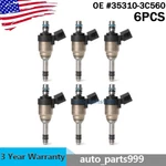 6PCS Fuel Injectors 35310-3C550 For Kia Cadenza Sorento Sedona 3.3L V6 Hyundai. Fixed Price $52.99.