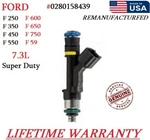 Genuine Single Fuel Injector 2020-2023 Ford 7.3L Super Duty #0280158439. Fixed Price $35.00.