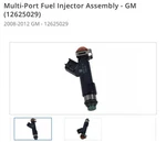 New Oem Multi-port Fuel Injector Assembly Gm (12625029)2008-2012 Malibu G6. Fixed Price $120.00.
