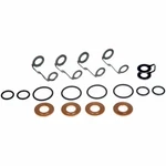 For Gmc Sierra 3500/2500 Hd 2001-2004 Fuel Injector O-ring Set Rubber Black. Fixed Price $33.71.