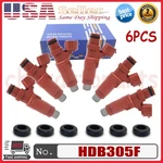 6PCS Fuel Injectors HDB305F For Mitsubishi Eclipse Endeavor Galant 3.8L V6 04-12. Fixed Price $48.25.