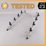 Porsche Cayenne 955 Fuel Gas Injection Rail 94811011302 Oem. Fixed Price $99.60.