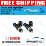Dynamics 2600-XDS Injectors 34MM Length 14MM Top Lower. Fixed Price $792.33.