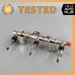 14-18 Porsche Macan Cayenne Fuel Injection Rail Line W/ Injectors Left Side Oem. Fixed Price $145.25.