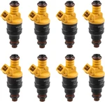 Flow Matched Fuel Injectors Compatible With Ford F150 F250 E-150 E-250 Lincoln. Fixed Price $103.82.