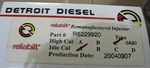 Detroit Diesel 53 Series Injector Assembly 5A50 (option Type 191) R-5229920. Fixed Price $145.00.