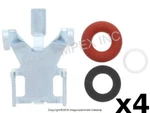 For Volvo (2018-2025) Fuel Injector Seal (4 Kits) Elring Klinger + Warranty. Fixed Price $134.75.
