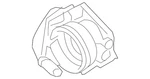 Genuine Volkswagen Exhaust Back Pressure Regulator 03G-128-063-Q. Fixed Price $463.84.