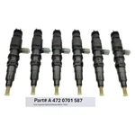 Oem Bosch Detroit Diesel DD15 Tco Fuel Injector Set 6 A4720701587. Fixed Price $2834.99.