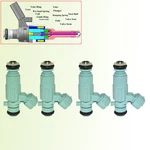 4X Fuel Injectors 35310-23800 For Hyundai Elantra Kia Spectra Soul 2.0L 08-2013. Fixed Price $52.25.