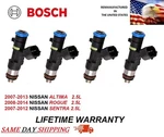Genuine Set Of Bosch 2008-14 Nissan Rogue & 2007-13 Altima 2.5L Fuel Injectors. Fixed Price $99.00.