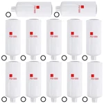 New 12 Pcs Fuel Filter & Water Separator For Liebherr 5614398 Luberfiner. Fixed Price $126.80.