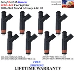 Set Of 8 Oem Siemens Genuine Fuel Injectors 2006-2010 Ford Explorer 4.6L. Fixed Price $139.00.