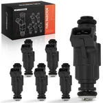 A-premium 6X Fuel Injector W/o-ring For Porsche 911 2001-2005 H6 3.6L Gas Dohc. Fixed Price $124.48.