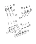 Fuel Injector - Mopar (68490022AA). Fixed Price $200.00.