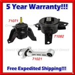 N263 Fit 2014-15 Hyundai TUCSON/2014-16 Kia Sportage 2.4L Motor & Trans Mount 3X. Fixed Price $102.06.