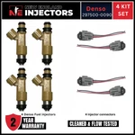Set Of Reman Denso Injectors &connectors 297500-0090 04 11 Subaru Saab 2L 2.5L. Fixed Price $170.00.