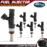 6PCS Fuel Injector For Audi A3 Quattro 06-09 08-09 Volkswagen Eos R32. Fixed Price $81.69.
