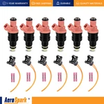 6X Fuel Injectors & Connector For Bmw 328IS 528I Z3 M3 2.8 3.2 0280150440. Fixed Price $62.28.