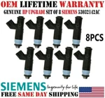 Oem Hp Upgrade Siemens X8 Fuel Injectors For Dodge Ram 1500 2500 3500 5.7L V8. Fixed Price $179.55.