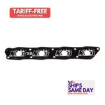 King 6000-SB, One Aluminum Yamaha Restictor Plates Silver-black Performanc. Fixed Price $132.70.
