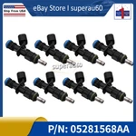 New Set Fuel Injectors For 2019-2022 Ram 1500 2020-2022 Jeep Grand Cherokee V8. Fixed Price $57.71.