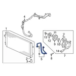 For Hyundai Veloster 2014-2017 977621R050 A/c Refrigerant Discharge Hose. Fixed Price $124.58.