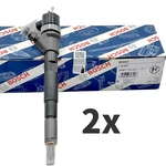 2X New 0445110217 Diesel Fuel Injector Fits For Jeep Liberty Crd 2.8L 2005-2006. Fixed Price $192.00.