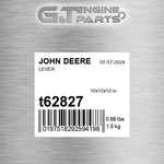 T62827 Lever Fits John Deere (surplus Open Box). Fixed Price $228.13.