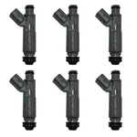 6- Turbo Fuel Injectors 150LBS For 2001-2005 Lexus IS300 2JZGE 3.0 1600CC Highz. Fixed Price $192.33.