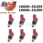 6X Fuel Injectors For Nissan Altima Maxima Infiniti Q45 G20 I30 1660053J03 FJ285. Fixed Price $49.49.