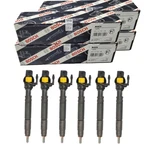 6X Bosch Injector 0445116028 Mercedes A6420701287 098643 OM642 No-core. Fixed Price $1090.00.