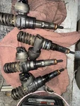 Set Of 04-06 Vw Tdi Brm Bew Pd Fuel Injectors Jetta Golf MK4 MK5 #038130073BF. Fixed Price $217.64.