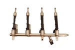 2017-2023 Alfa Romeo Giulia 2.0L Engine Fuel Rail W/ Injectors Tube 45K Oem #101. Fixed Price $169.00.