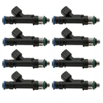 Bosch New Set Of Fuel Injectors Ford F-150 Mustang V8 Stdasp Flex Gas. Fixed Price $260.95.