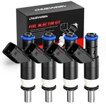 (4X) New Fuel Injectors For Dodge Chrysler Jeep 2.0L 2.4L 04891577AC#. Fixed Price $37.49.